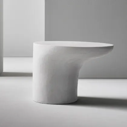 Bonaldo's Sloan side table made of polyurethane.
