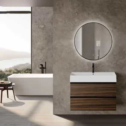 Suspended Bathroom Unit Block System Tube C27 by Baxar.