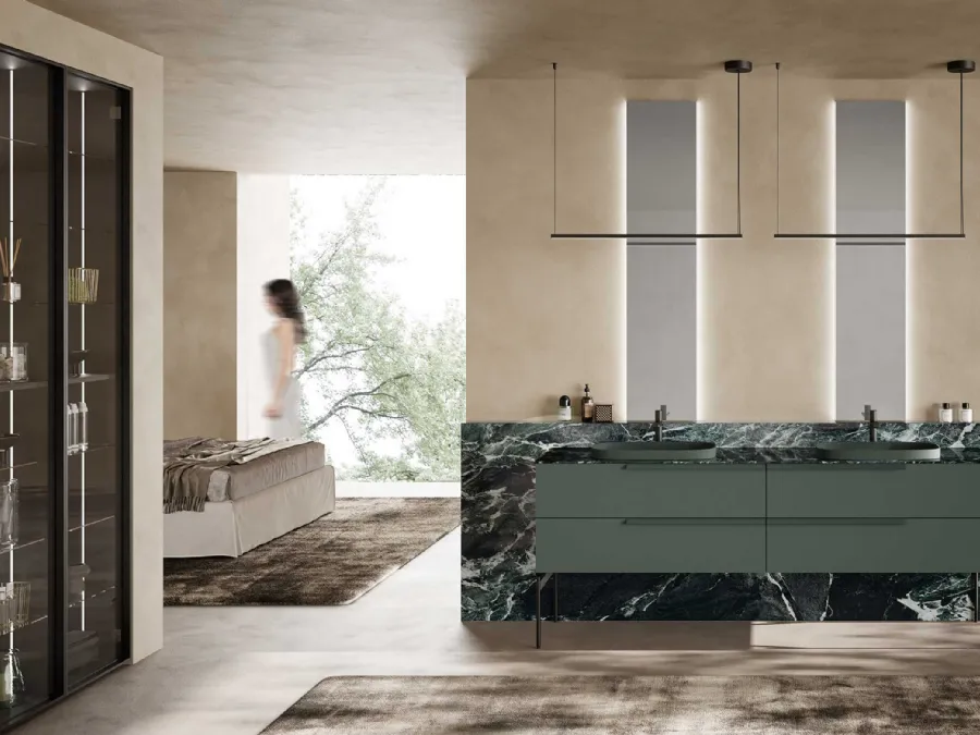 Bathroom Furniture M System 031 by Baxar.