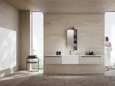 Suspended Bathroom Vanity Unit M System 032 by Baxar.