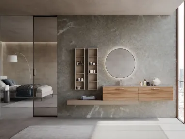 Suspended Bathroom Vanity Unit M System 042 by Baxar