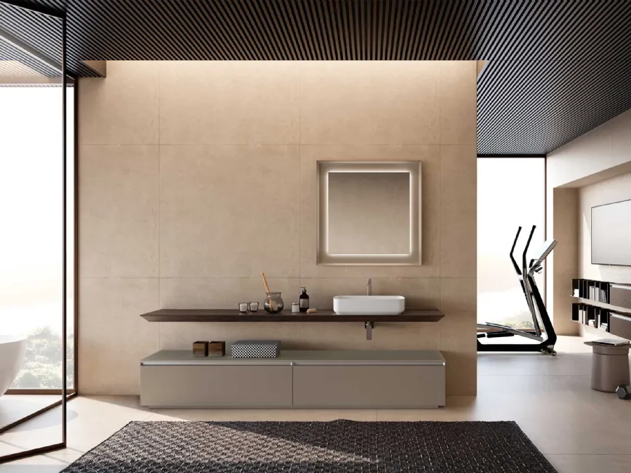 Bathroom vanity unit M1 System 132 by Baxar