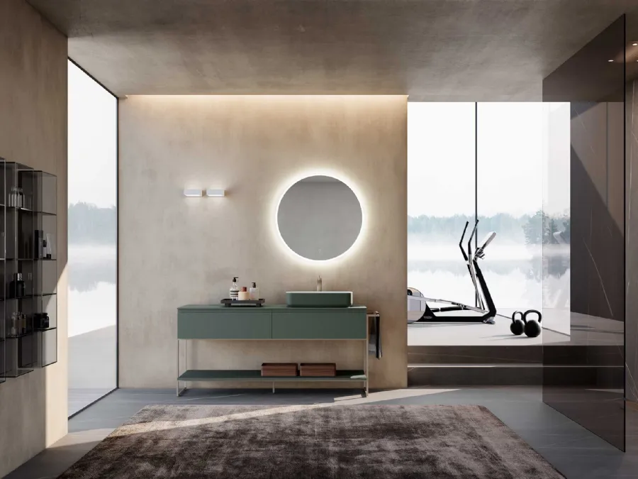 Bathroom furniture M1 System 134 by Baxar