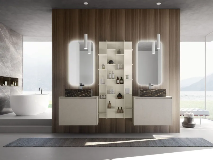 Suspended Bathroom Vanity M2 System 225 by Baxar