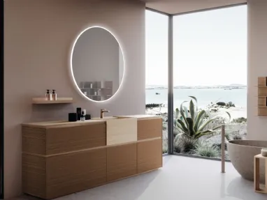 Bathroom furniture M2 System 245 by Baxar.