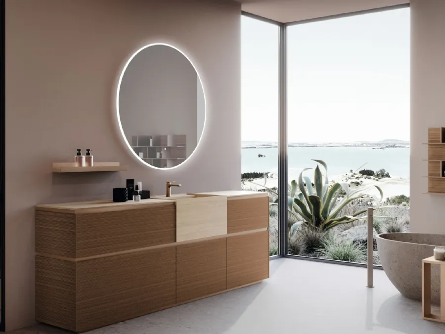 Bathroom furniture M2 System 245 by Baxar.