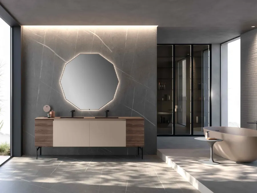 Bathroom furniture M2 System 247 by Baxar.