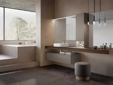 Suspended Bathroom Furniture M3 System 312 by Baxar.