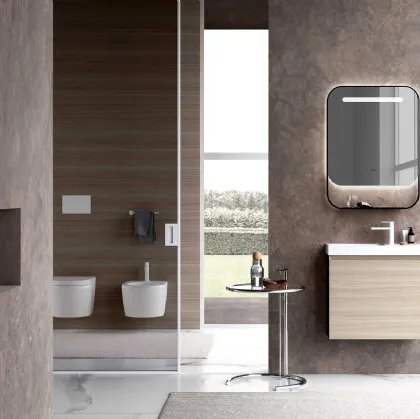 Suspended Bathroom Cabinet M3 System 314 by Baxar