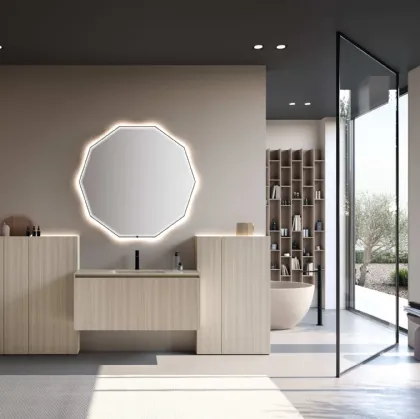 Suspended bathroom cabinet M3 System 342 by Baxar