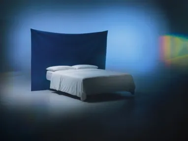 Backdrop Bed by Bolzan Letti