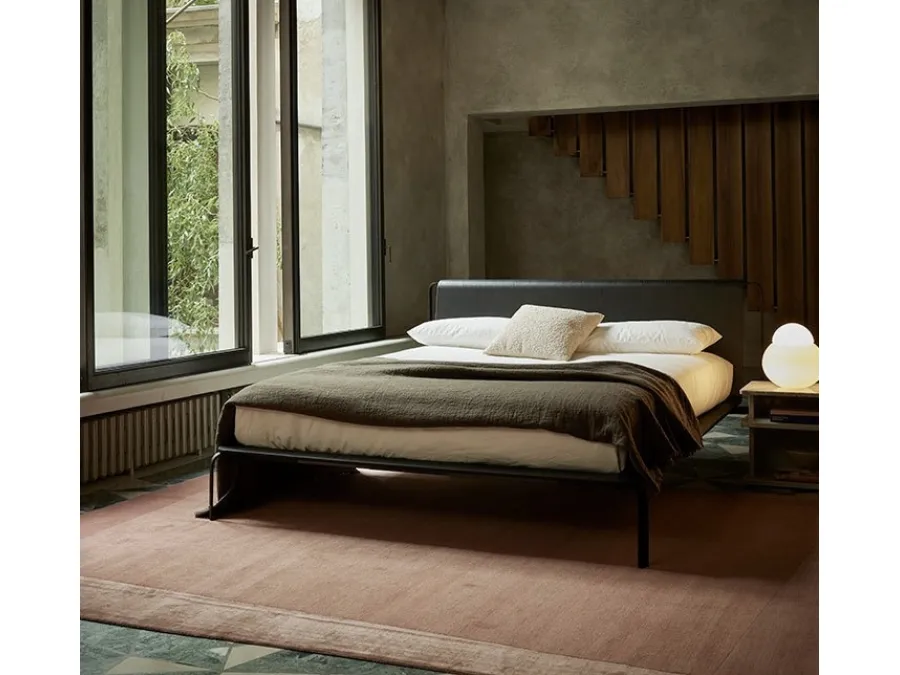 Bend-e Wood double bed by Bolzan Letti.