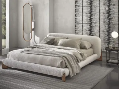 Porada's Softbay upholstered bed