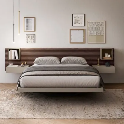 Suspended bed with storage, Sorvolo by Fimar.