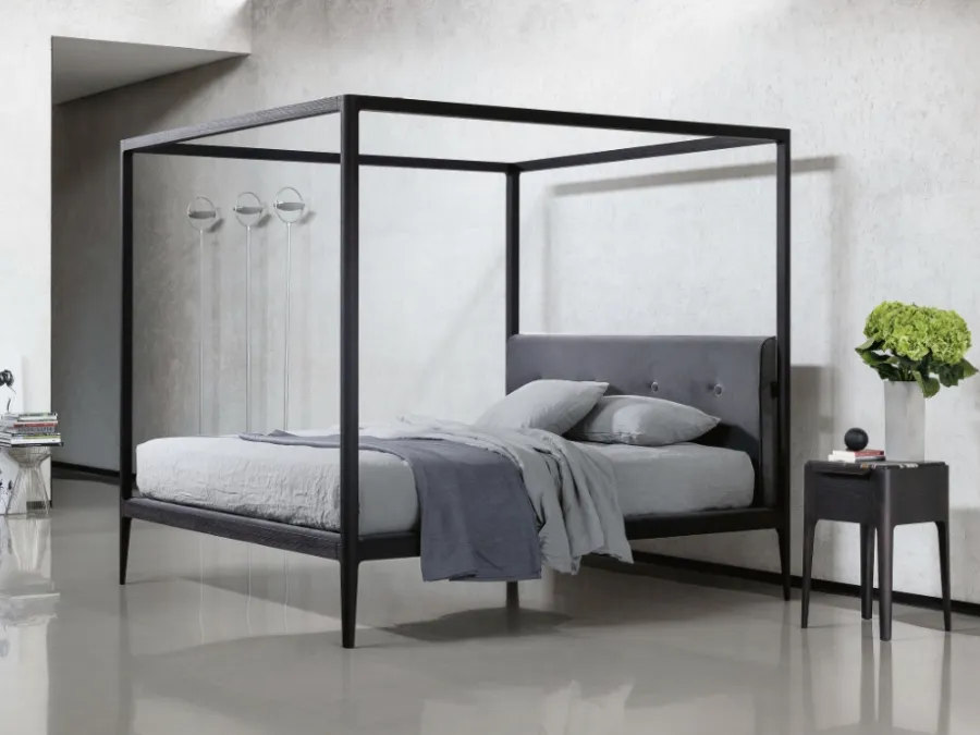 Ziggy Baldacchino bed by Porada