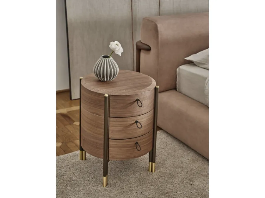 Bedside table Bayus Tondo 3 by Por