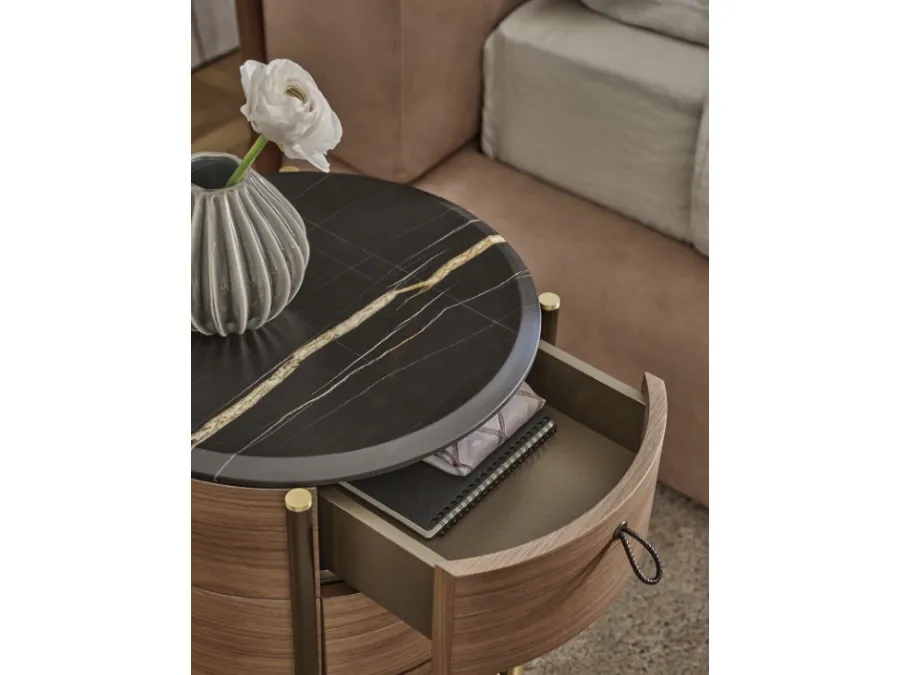 Bedside table Bayus Round 3 by Porada