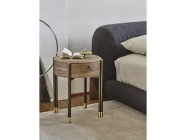 Bedside table Bayus Round 44 by Porada
