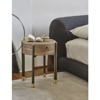 Bedside table Bayus Round 44 by Porada