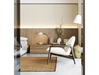 Novamobili Easy System Oak Bedside Table