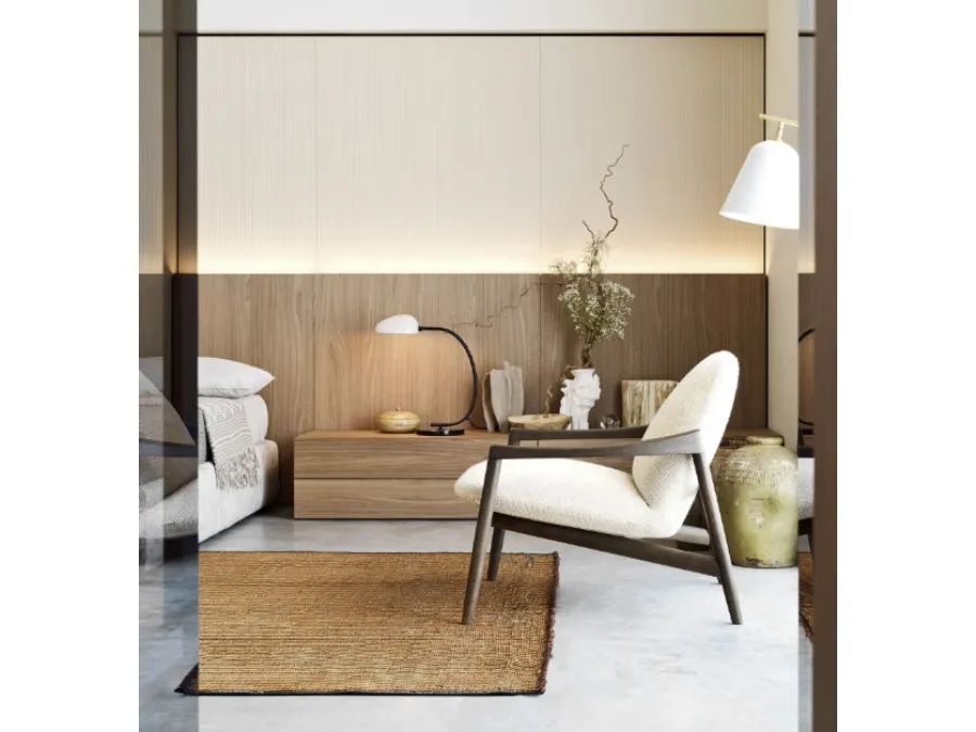 Novamobili Easy System Oak Bedside Table