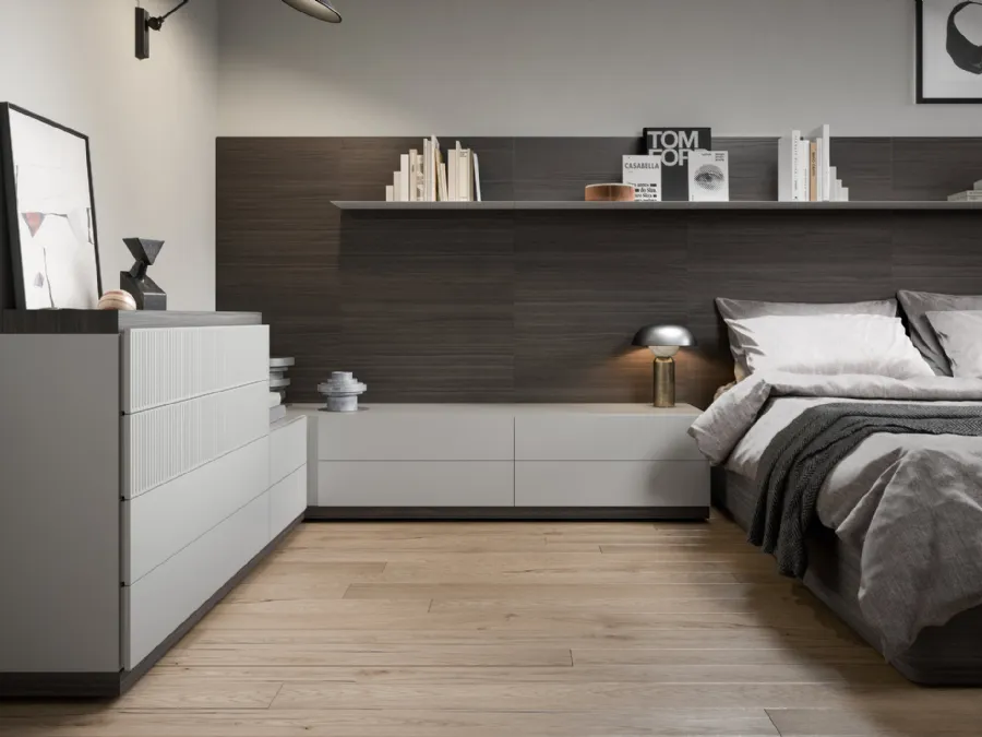 Easy System bedside table by Novamobili