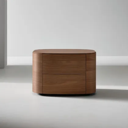 Isabey wooden bedside table by Bonaldo