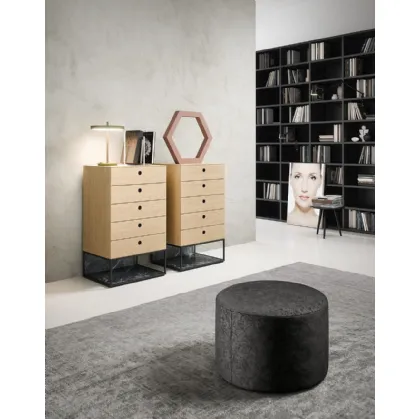 Square chest of drawers by Novamobili