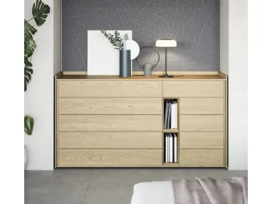 Novamobili Tetris Oak Chest of Drawers