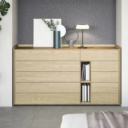 Novamobili Tetris Oak Chest of Drawers