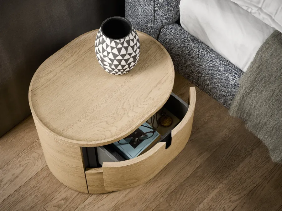 Vesta Nightstand by Novamobili