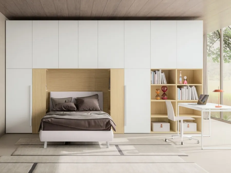 SpaceMakers young bedroom SM2528 by Zalf