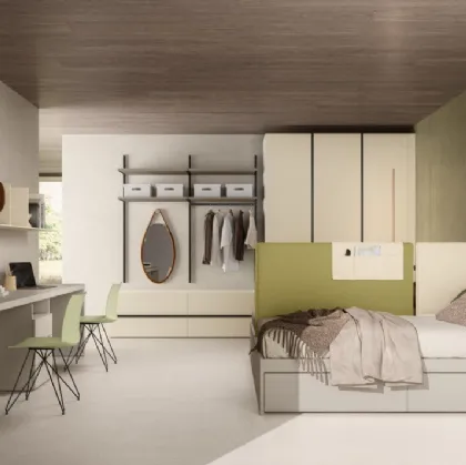SpaceMakers young SM2530 bedroom by Zalf.