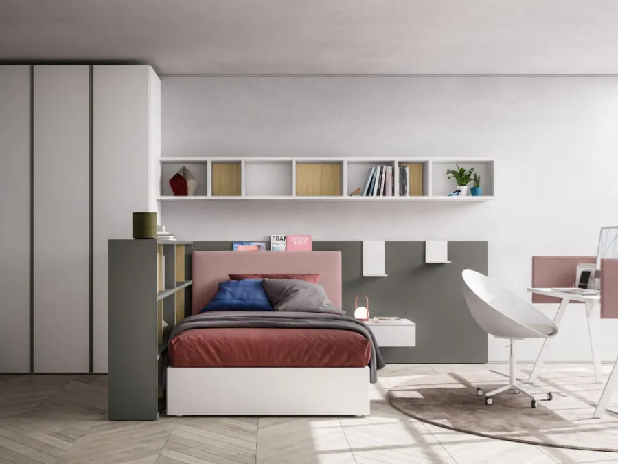SpaceMakers young SM2551 bedroom by Zalf