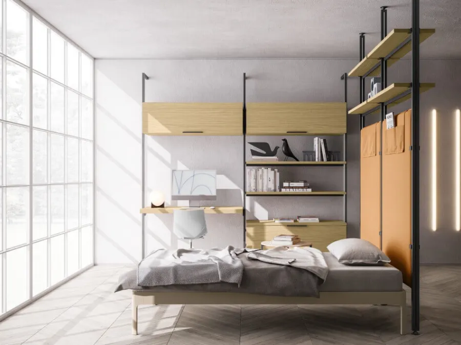 SpaceMakers young bedroom SM2553 by Zalf