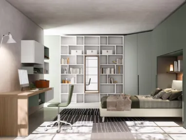 SpaceMakers young SM2555 bedroom by Zalf