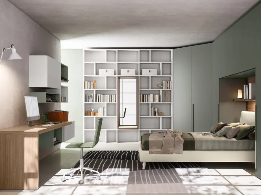 SpaceMakers young SM2555 bedroom by Zalf