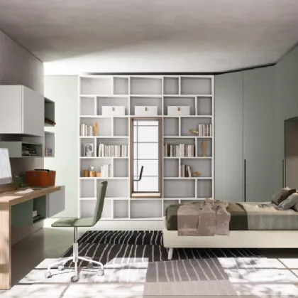 SpaceMakers young SM2555 bedroom by Zalf