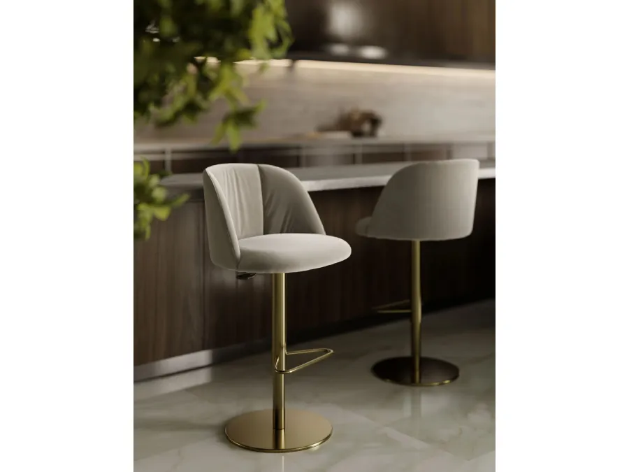 Agatha stool by Bontempi