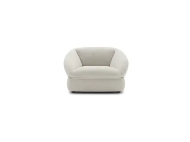 High armchair in padded fabric by Ditre Italia.