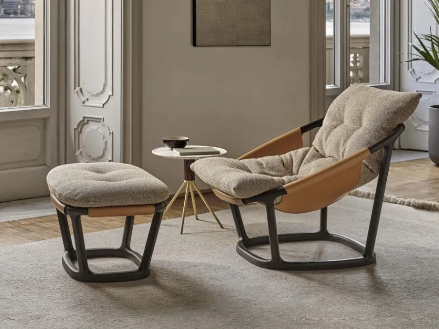 Amarantha armchair by Porada