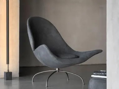 Cloè Leather Armchair by Desirèe