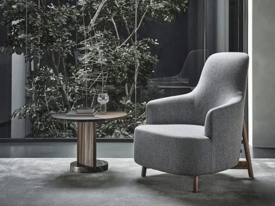Copine Armchair Bergere by Porada