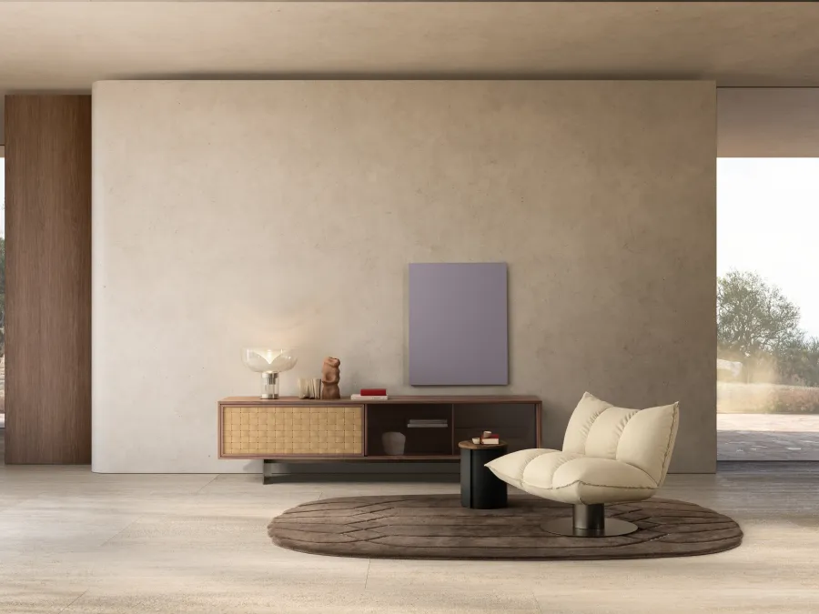 Dock armchair by Cierre Imbottiti