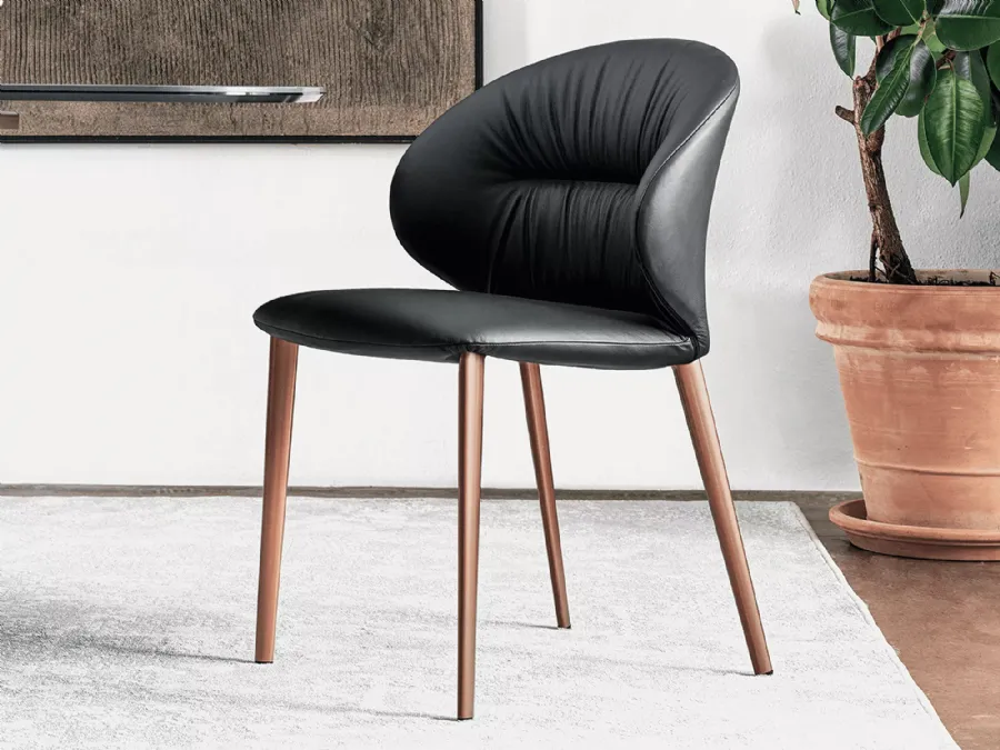 Drop chair by Bontempi