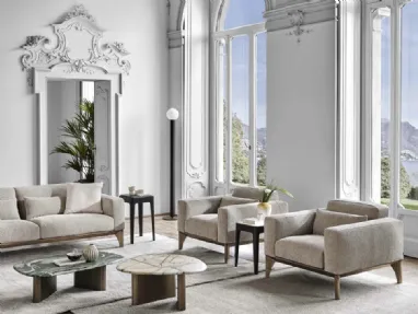 Fellow armchair by Porada