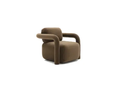 Hairpin fabric armchair by Ditre Italia