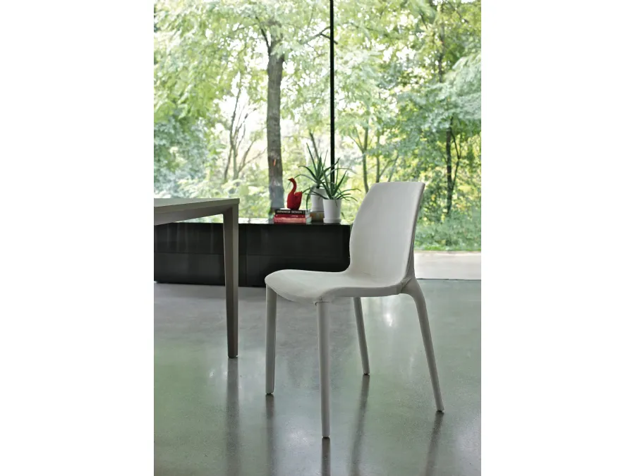 Hidra chair in fabric by Bontempi