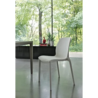 Hidra chair in fabric by Bontempi