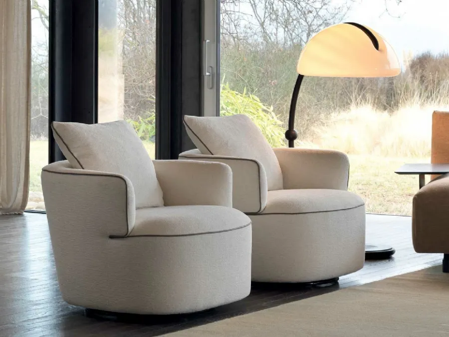 Luna High & Low Armchair by Ditre Italia
